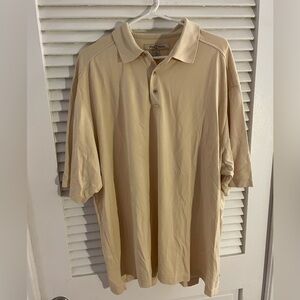 Tommy Bahama Light Tan Polo Shirt